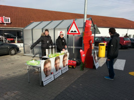 Unsere Bausteine für Bubenreuth am Edeka-Markt: Johannes Karl, Michaela Karl, Gudrun Wagner, Sebastian Paulus-Rohmer, Marcus Kreyer, Marco Kreyer, Jessica Braun, Dr. Christian Pfeiffer, Ellen Seeböck-Castner, Andreas Horner, Silvia Roßmann, Frank Riegler