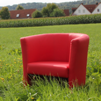 Talk auf dem roten Stuhl