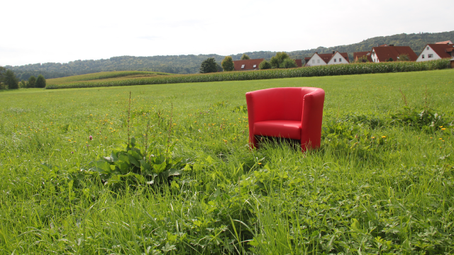Talk auf dem roten Stuhl